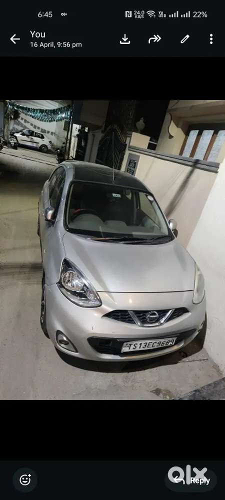 Nissan Micra Petrol Cvt 2016 Year