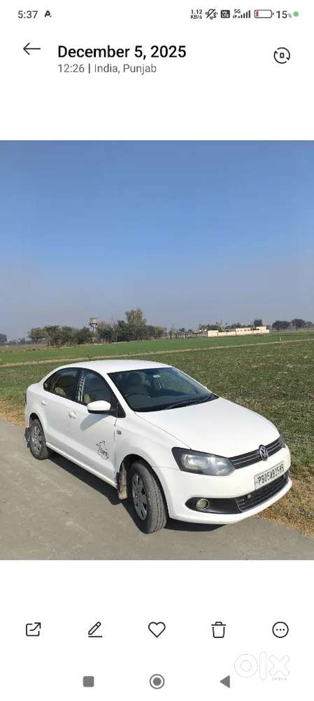 Volkswagen Vento Diesel 95000 Km Driven