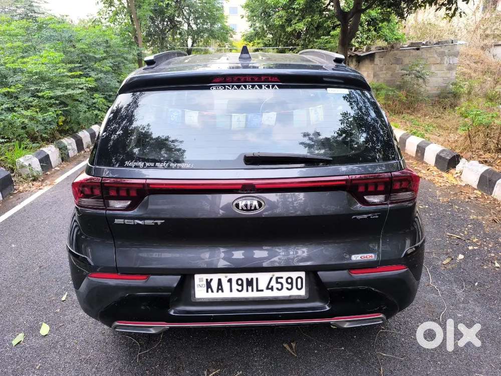 Kia Sonet 2021 Gtx Plus Single Owner Well Maintained