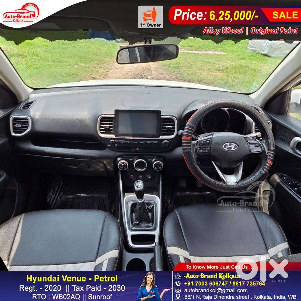 Hyundai Venue Sx (o) Mt 1.0 Turbo, 2020, Petrol