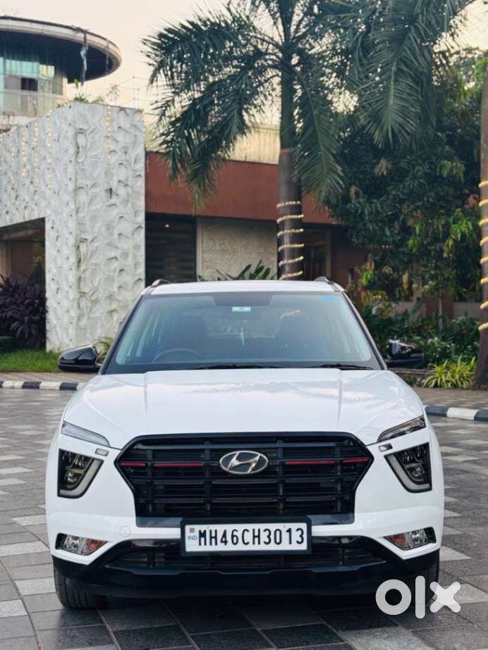 Hyundai Creta 1.5 S Plus Knight Petrol Dual Tone, 2023, Petrol