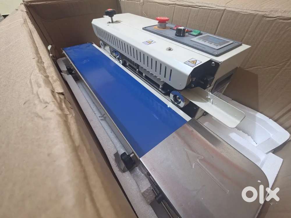Brand new, unused FR-900 Continuous Band Sealer Pouch Packing Machine