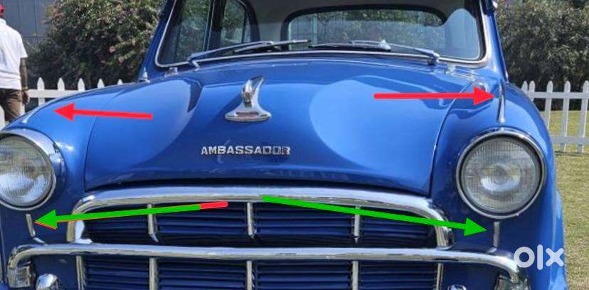Hm Ambassador Trims (set Of 8) - Mark I To Mark Iv Models - Aluminium