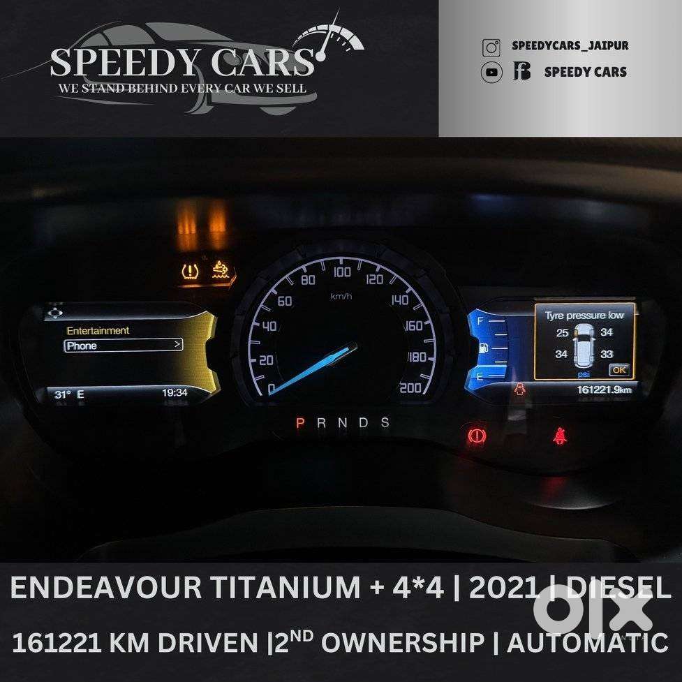 Ford Endeavour Titanium Plus 4x4 At, 2021, Diesel