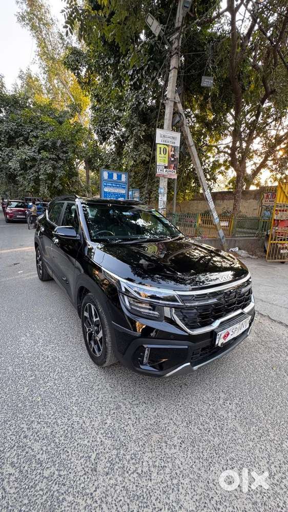 Kia Seltos Petrol Gtx Turbo At 2023 Black