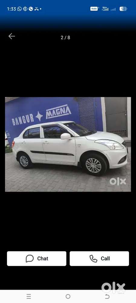 Maruti Suzuki Dzire 2016 Cng & Hybrids 80000 Km Driven