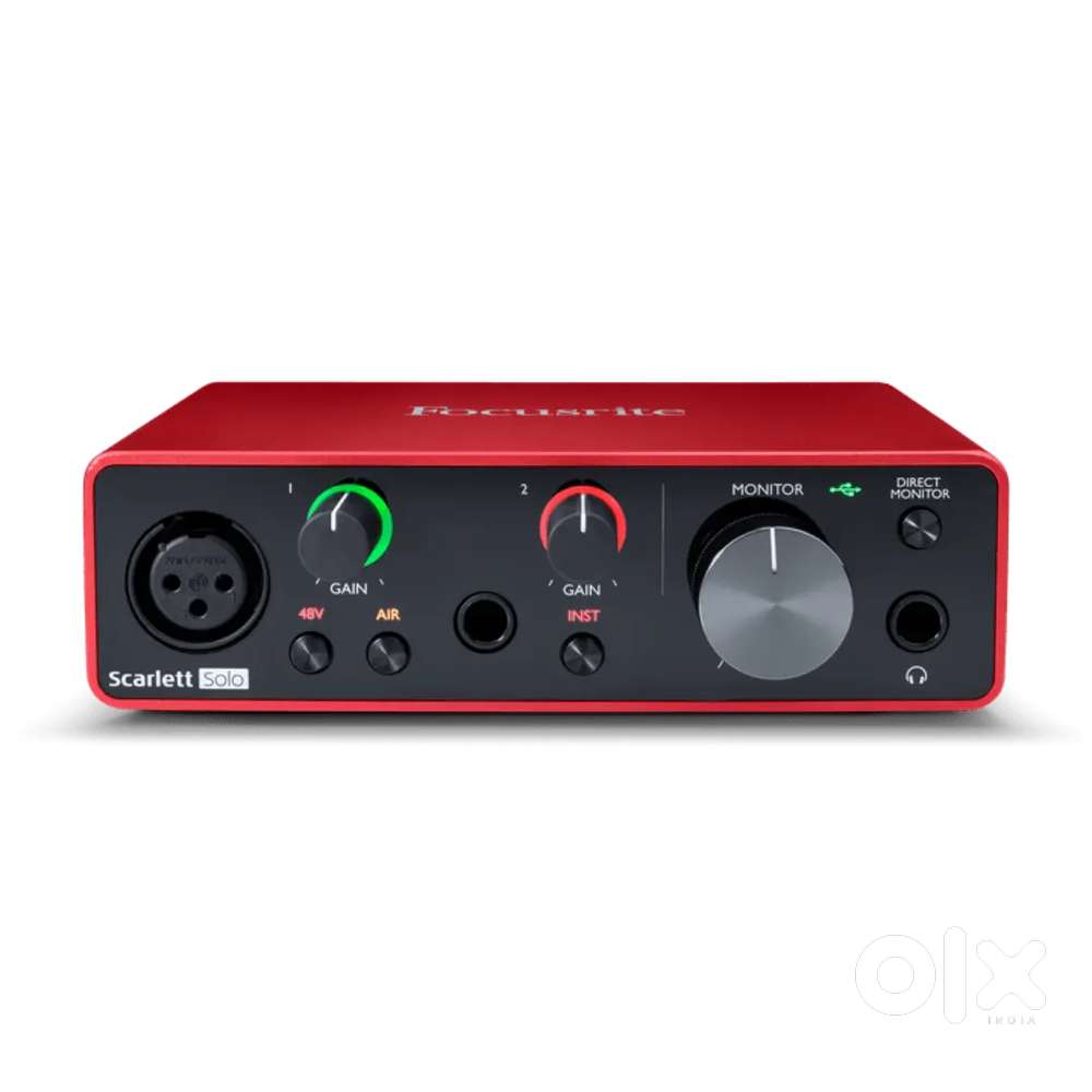 【中古】Scarlett solo 3rd Gen Focusrite Scarlett Solo 3rd Gen USB Audio Interface - Musical