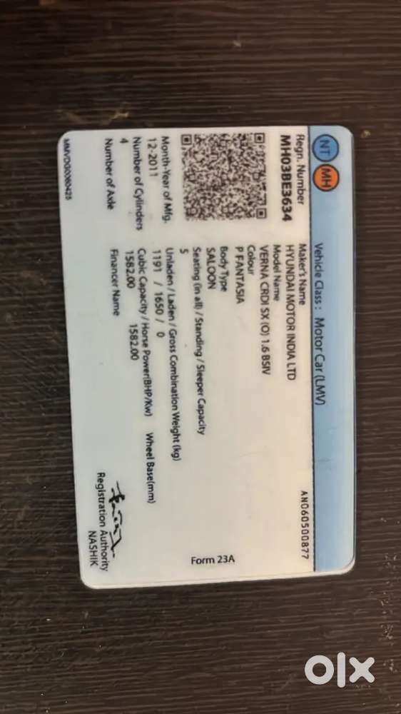 Hyundai Verna 2012 Diesel Good Condition