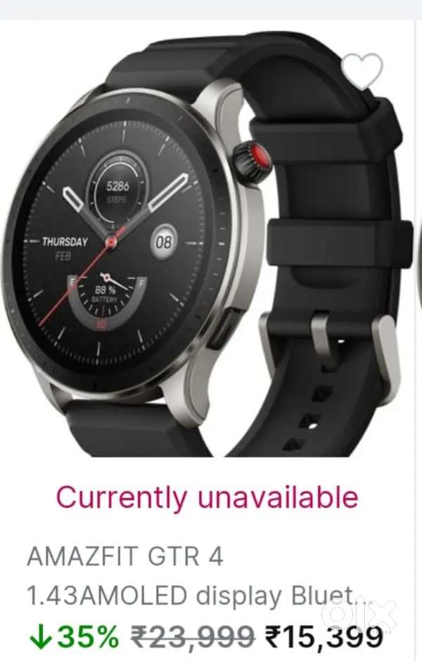 Amaze fit GTR 4 Smart Watch