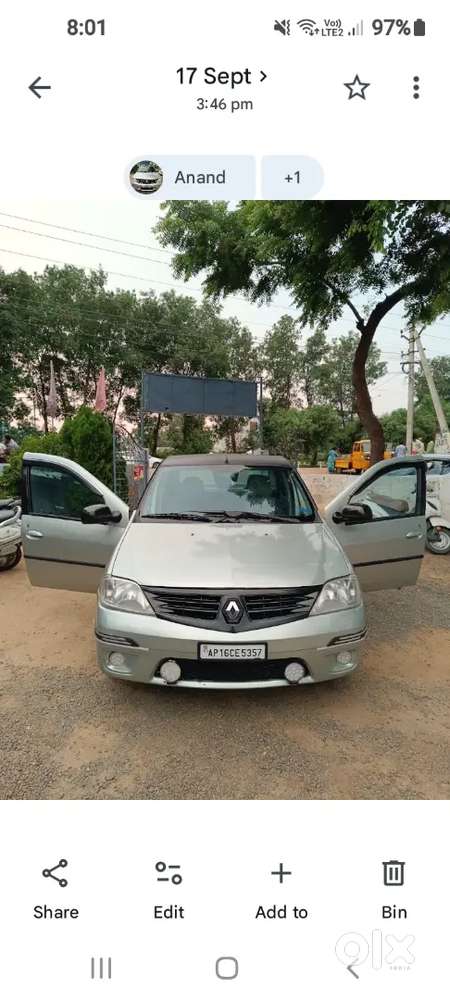 Mahindra Logan Petrol 2008 Verry Good Condition New Tairs Centar Lock