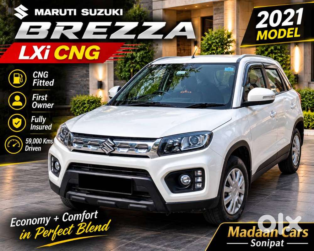 Maruti Suzuki Brezza 1.5 Lxi Cng, 2021, Cng & Hybrids