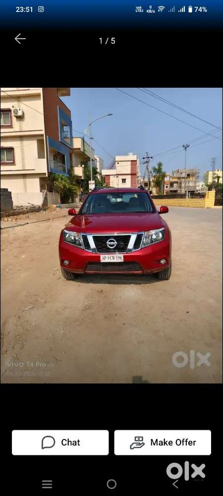 2013 Nissan Terrano Xl Petrol Complete Showroom Track