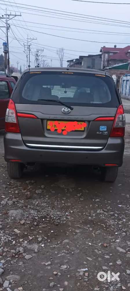 Toyota Innova 2015 Diesel Good Condition 73000km Run On Company Record