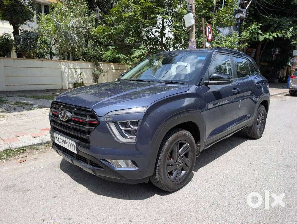 Hyundai Creta 1.5 S Plus Knight Petrol, 2022, Petrol