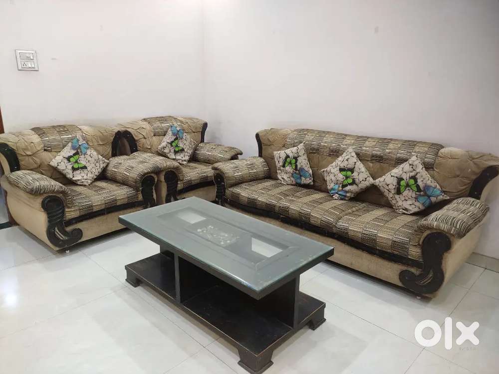 Sofa with centre table