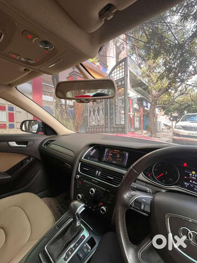 Audi A4 White Colour