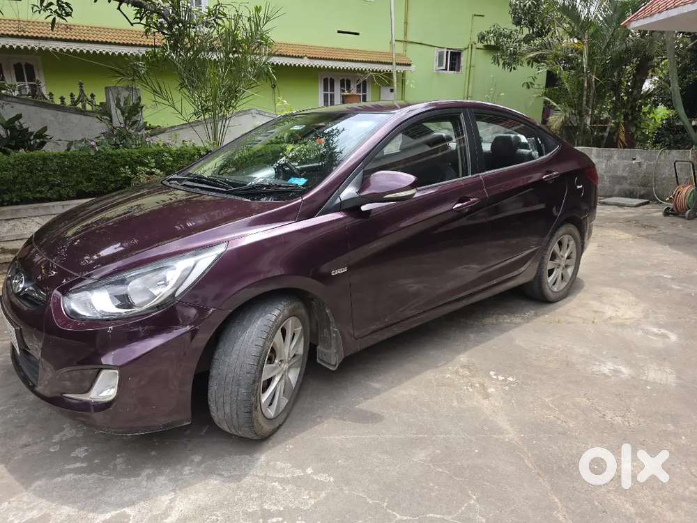 Fluidic Verna 2013/purple/1.6 Diesal Bs4/single Owner