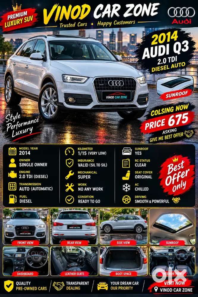 Audi Q3 2.0 Tdi 2014