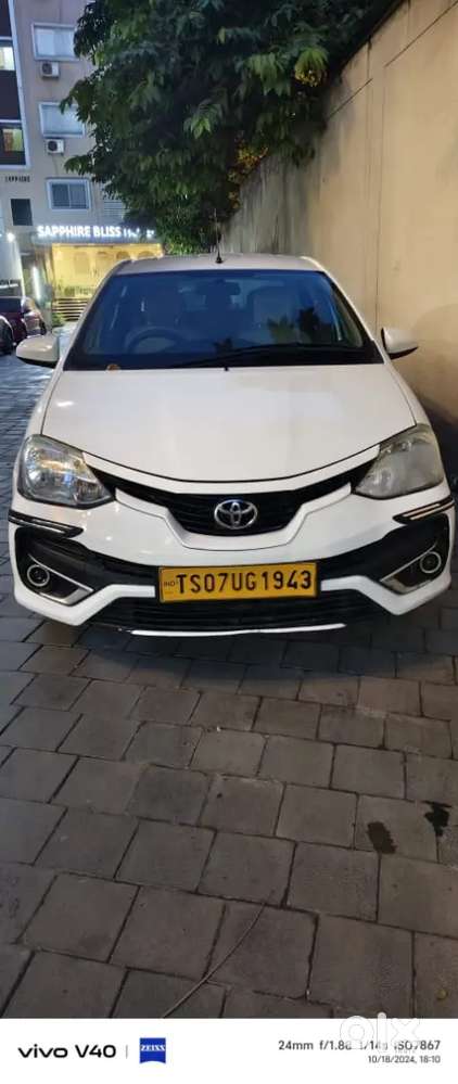 Toyota Etios Diesel 2019 Showroom Track Good Condition
