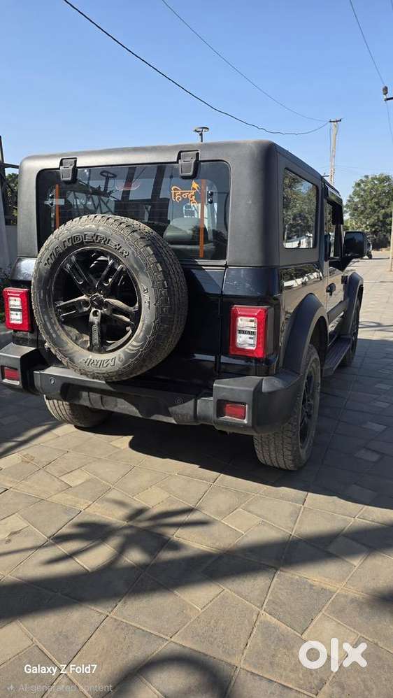 Black Mahindra Thar 2023