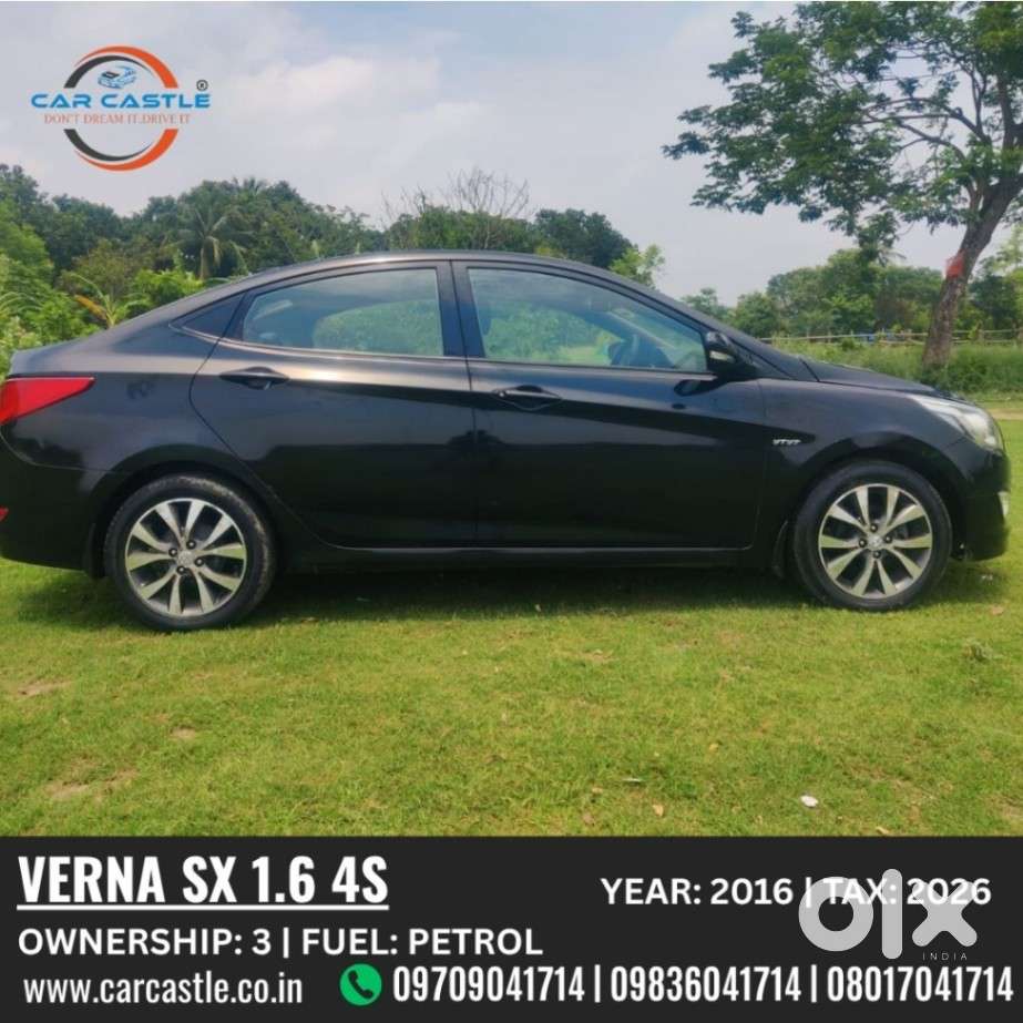 Hyundai Verna [2015-2018] Fluidic 4s 1.6 Vtvt Sx, 2016, Petrol
