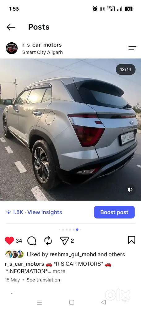 Hyundai Creta Diesel Sx 2020