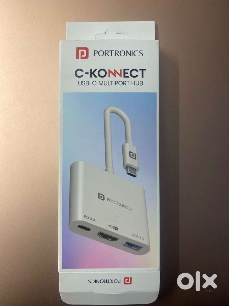 Portronics C Konnect Hub 3 in 1