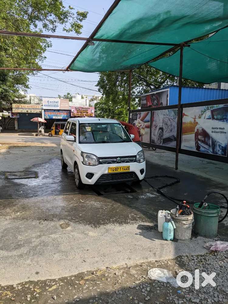 Wagon R, White Colour, Vxi Cng, No Modified.