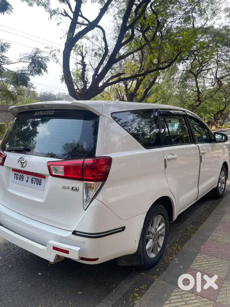 Toyota Innova Crysta White Colour 2019 Diesel Bsiv