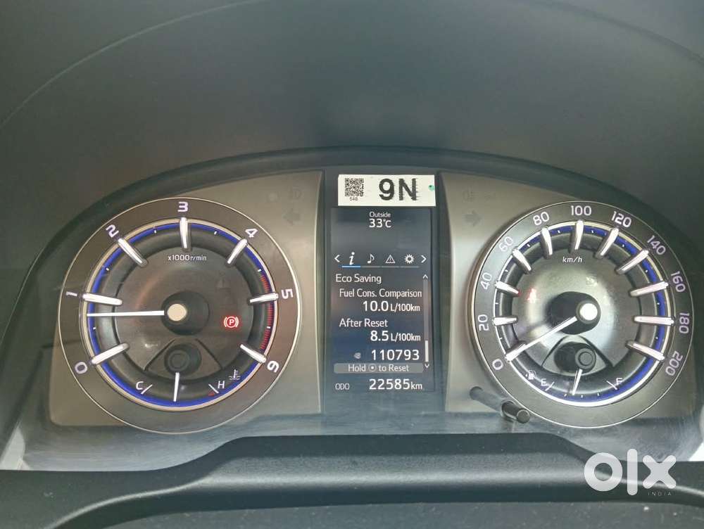 Toyota Innova Crysta Zx 2.4 Diesel 7 Seater, 2022, Diesel