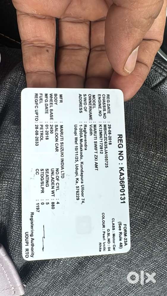 Maruti Suzuki Swift 2018 Petrol