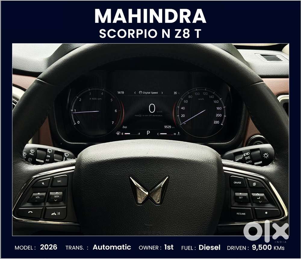 Mahindra Scorpio-n 2.2 Z8 L Diesel At 6 Str, 2026, Diesel