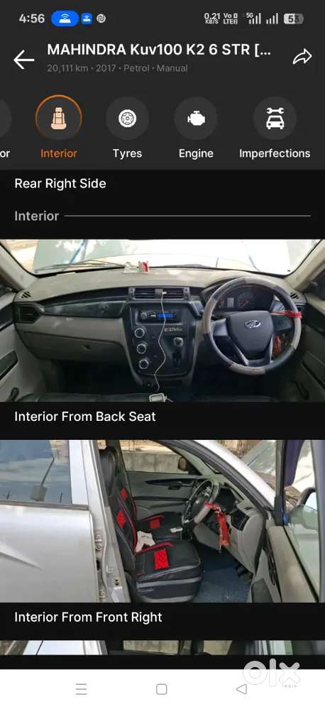 Mahindra Kuv 100 2017 Petrol Manual