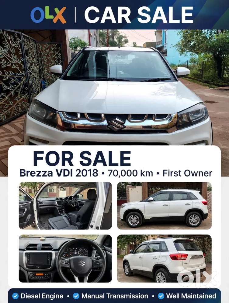 Maruti Suzuki Brezza Vdi 2018