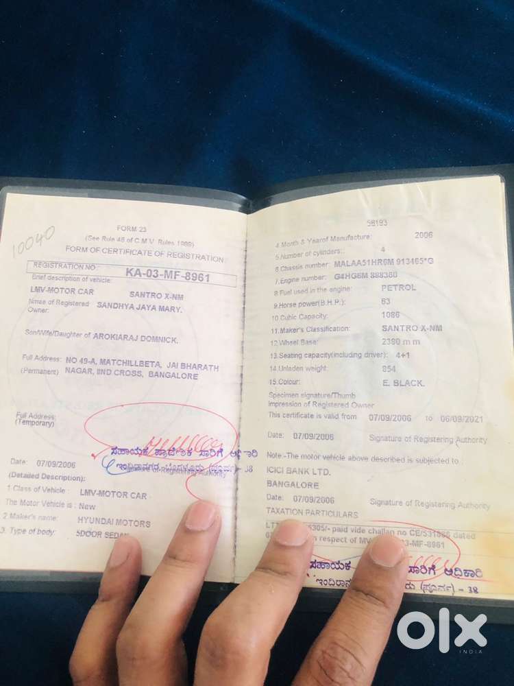 Hyundai Santro Xing Petrol Manual 2006