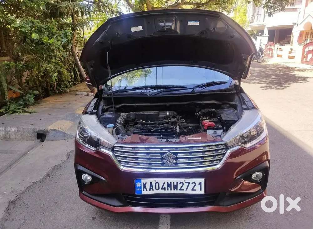 Maruti Ertiga Zxi Plus Hybrid With Petrol Fully Loaded Vehicle
