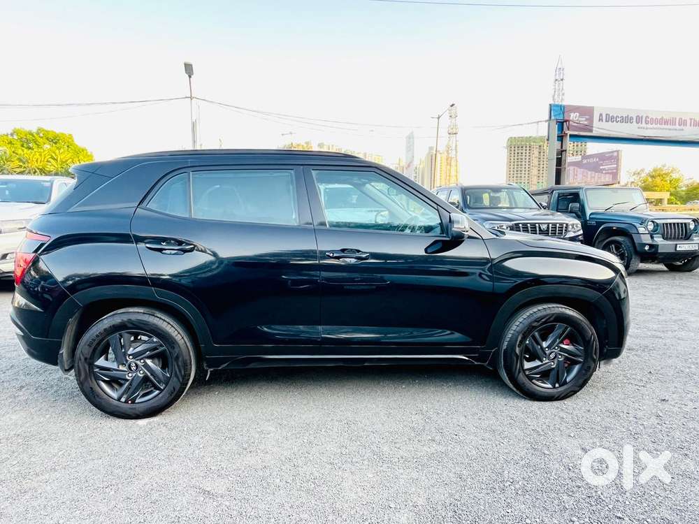 Hyundai Creta 1.5 S Plus Knight Diesel Dual Tone, 2022, Diesel