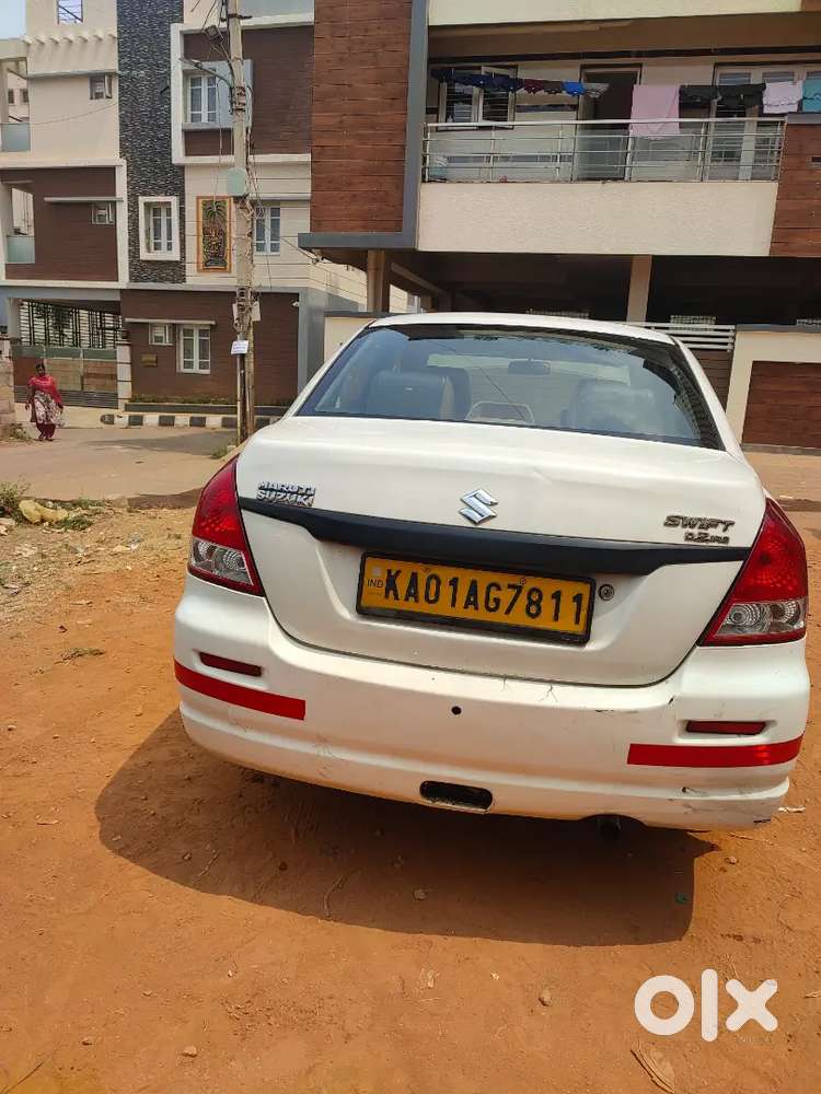 Yellow Board Maruti Dzire Model 2017