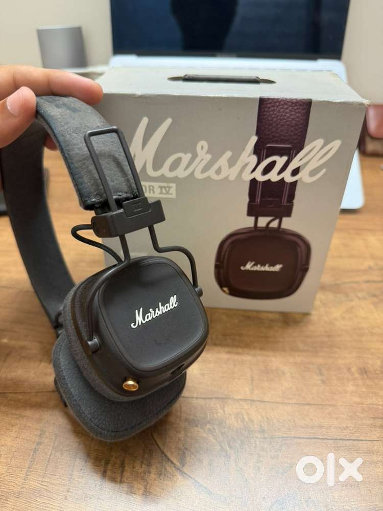 Marshall Major 4 on ear Headsets - Brown