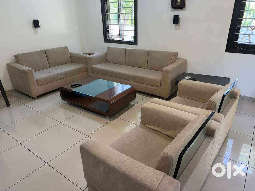 Beige Sofa Set
