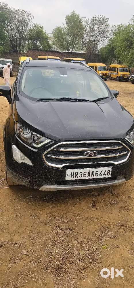 Ford Ecosport 2021 Diesel 110000 Km Driven Push Start Sanrof New Tyre