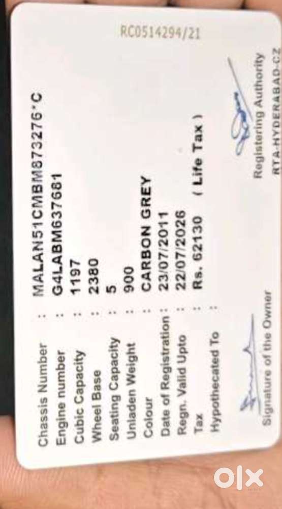 Hyundai I10 Sportz 1.2 Automatic Kappa2, 2011, Petrol