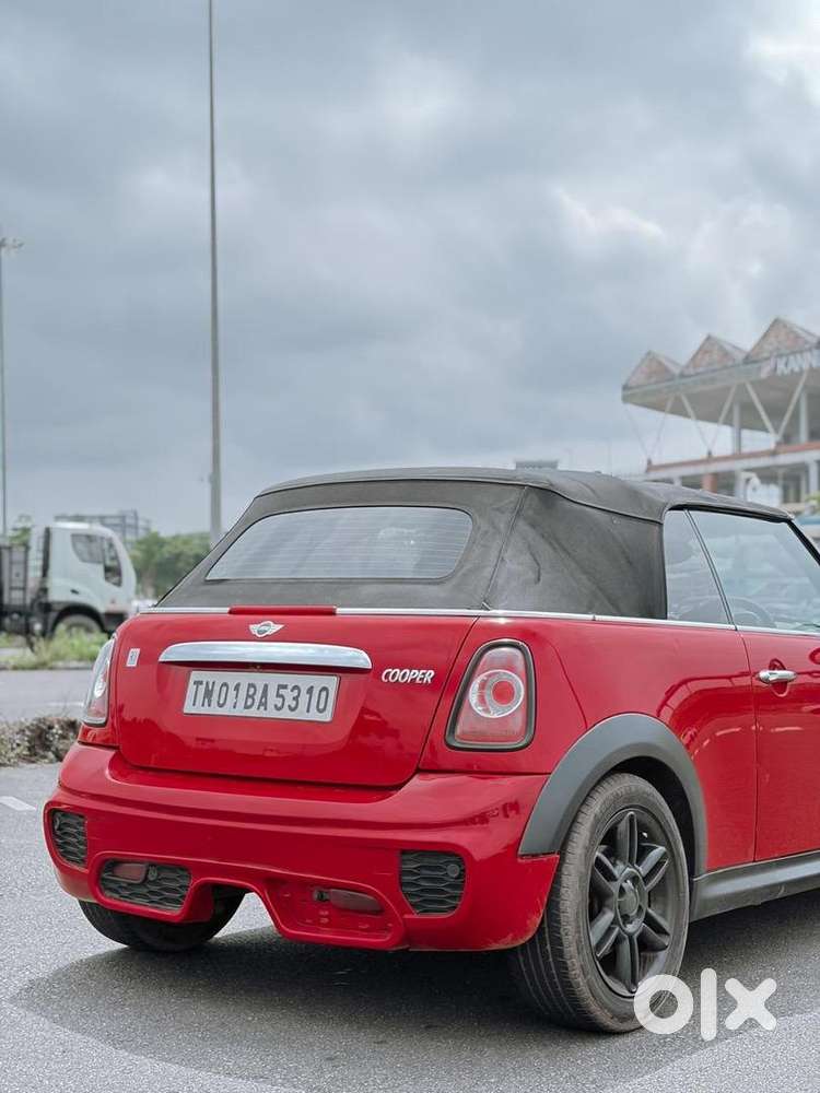 Mini Cooper Convertible Red 3 Door Good Conditon