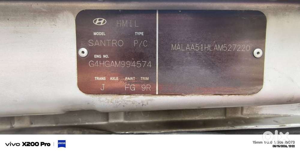 Hyundai Santro Xing Gls Cng, 2010, Lpg