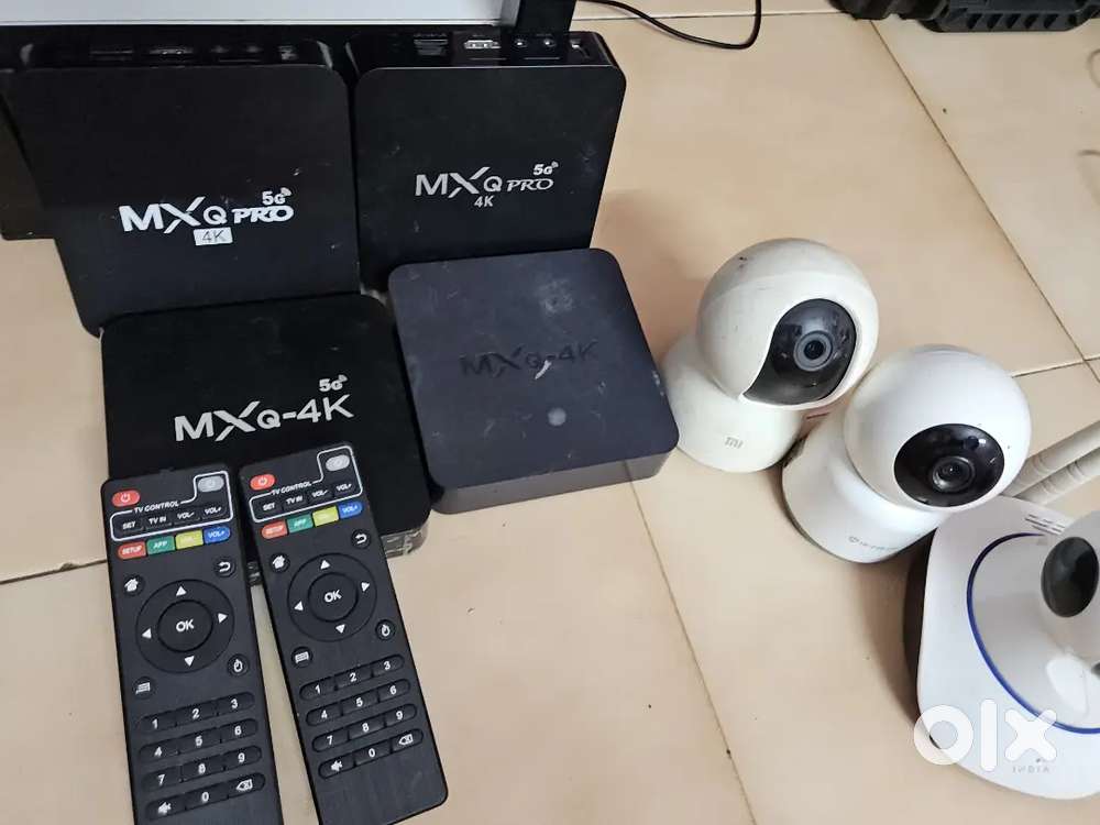 Android box and wifi camera