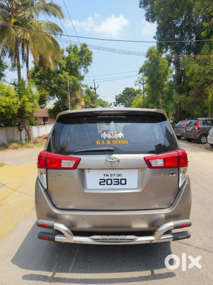 Toyota Innova Crysta 2.4 Vx Mt 8s, 2018, Diesel