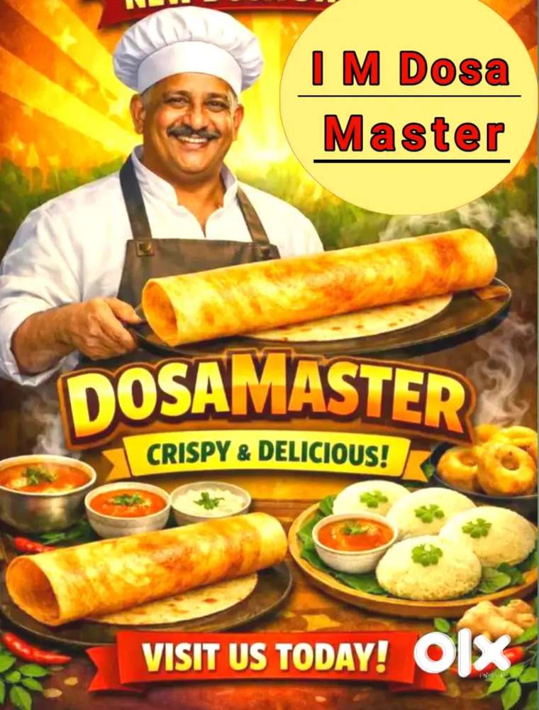 I AM Dosa Master, I M South Indian Telugu Chef, I M Tiffin Master