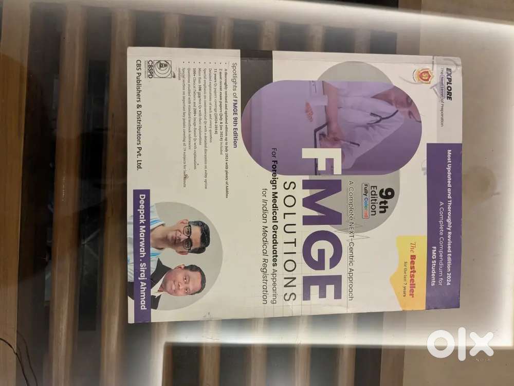 FMGE Solutions 9th Edition 2024 - Deepak Marwah & Siraj Ahmad