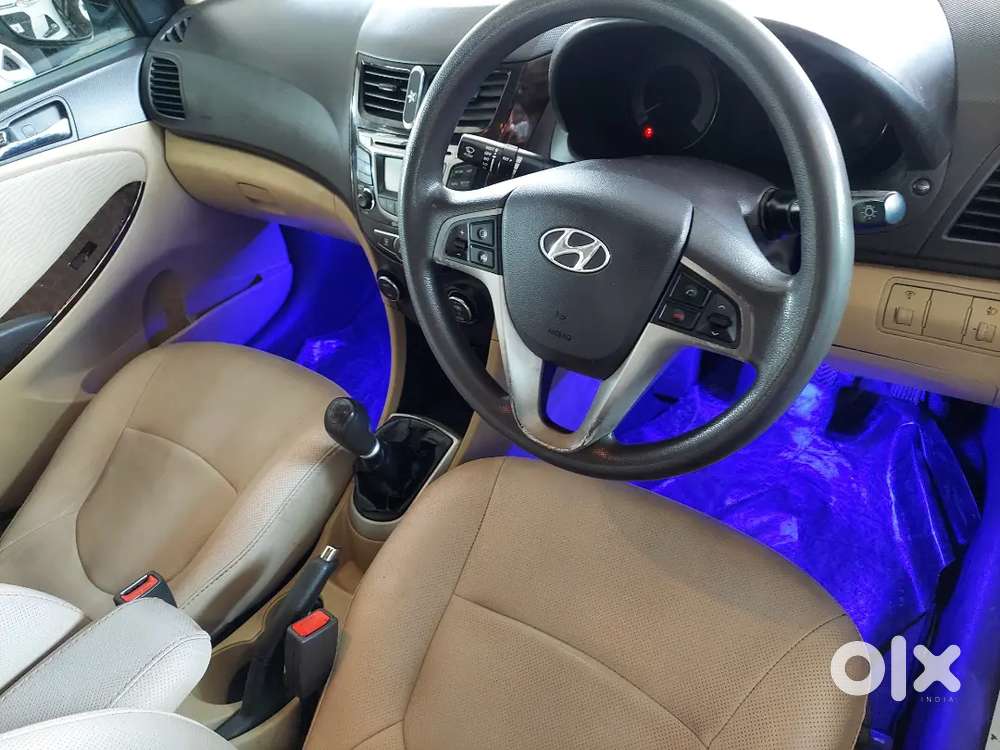 Hyundai Verna Diesel Car 2012 Fluid Verna 1.6 4 Tyres New Good Conditi