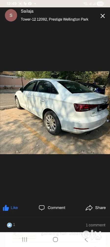 Audi A3 White Color Automatic Service History Available